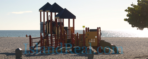 Manatee Public Beach and Playground on Anna Maria Island