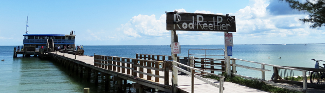The Famous Rod and Reel On Anna Maria Island