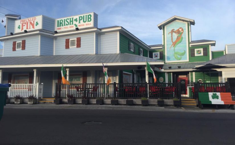 The Freckled Fin Irish Pub in Holmes Beach