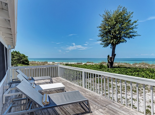 beautiful ocean views from the Dodt House – Beachfront Vacation Rental on Anna Maria Island