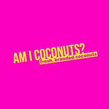 AM I COCONUTS Pink Logo